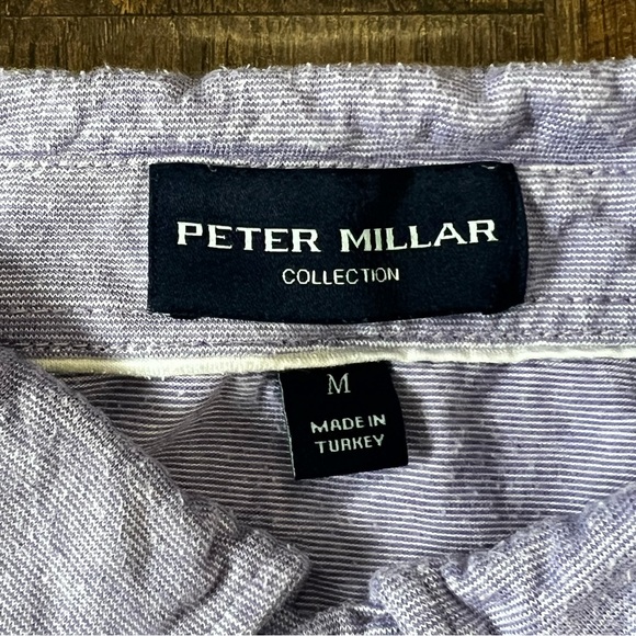 Peter Millar Collection Purple Polo Golf Shirt | Men’s Size Medium - Picture 5 of 5